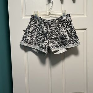 Aztec Print Shorts with studs on one side